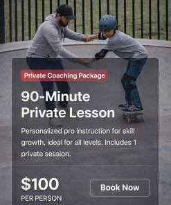 Private Lessons - 90 min